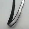 1cm Correas Elásticas para Hombro de Nylon Dorado y Plateado para Ropa Interior DIY Accesorios para el Cabello Elástico Brillante Dorado y Plateado