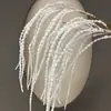 Flores Colgantes de Espuma, Flores Artificiales para Decoración de Salón de Bodas, Flores Falsas Colgantes, Flores de Cola Larga para Colgar en la Pared de Bodas