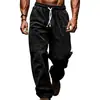 Comércio Exterior Transfronteiriço Venda Direta da Fábrica Calças Casuais Masculinas Calças Jogger Largas Calças de Moletom Esportivas Calças Longas Versáteis Venda por Atacado