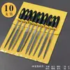 Set de Herramientas de Rectificado File Master 3, 4, 5 mm Set de Limas Surtido del Fabricante Limas Neumáticas para Motosierra y Limas para Sierra de Aceite