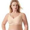 Bainuo Cross-Border Especializada em Comércio Exterior, Sutiãs Femininos Sem Costura Plus Size, Sutiãs Confortáveis Sem Fio com Etiquetas em Inglês, Lingerie Respirável