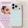 Adecuado para funda de teléfono Apple 17 Pro Max iPhone 16, lindo oso nuevo con puntos azules personalizados para dormir