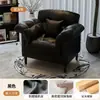 Flor de Camelia Sala de Estar Apartamento Pequeño Sofá Silla Apartamento de Alquiler Dormitorio Silla Individual de Ocio Sofá de Alojamiento Único de Diseñador