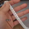 Exquisito hilo de algodón soluble en agua, accesorios de encaje bordado hechos a mano, accesorios de bricolaje, correa de hombro, tela de decoración del hogar