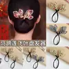 Pinza de pavo real retro de alta gama para mujer, herramienta para moño alto de flor en la parte posterior de la cabeza, clip de torsión para moño perezoso, accesorio para el cabello