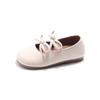 Zapatos de Cuero para Niñas 2026 Capitán Tigre Lazo Zapatos de Princesa Estilo Coreano Zapatos Planos de Estudiante Zapatos Casuales para Bebé Zapatos para Niños Venta al por Mayor