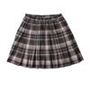 Saia plissada estilo preppy britânico para meninas jk saia xadrez l crianças de jardim de infância crianças do ensino fundamental roupas de apresentação saia suspensório saia colete