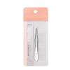 Pinzas pequeñas de acero inoxidable para cejas, pinzas planas y oblicuas, pinzas de belleza para cejas, pinzas planas para cejas, pinzas para maquillaje