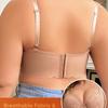 Sujetador Plus Size Transfronterizo con Cierre Trasero, Push-Up, Doble Tirante, Estampado, con Aros, Copa Fina Moldeada, Estilo Europeo y Americano, Adecuado para Figuras Más Voluminosas, Talla Extra Grande