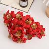Decoração de Natal transfronteiriça simulação Ouro vermelho buquê de Natal diy guirlandas decoração Acessórios de decoração de árvore de Natal atacado