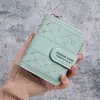 Billetera Nueva para Mujer 2025 Corta con Cremallera Gran Capacidad Billetera para Monedas Todo Fósforo Color Amor Bolso de Mano Tarjetero