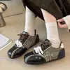 Zapatillas de entrenamiento retro alemanas para mujer, nuevas 2026 otoño, suela blanda que no cansa los pies, zapatillas Forrest Gump, estilo béisbol, zapatillas deportivas casuales