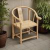 Sillón de Madera Maciza Silla de Té Silla con Respaldo Vintage Sillón Madera de Caucho Ocio Hogar Oficina Silla Principal Retro