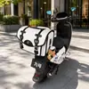 Bolsa traseira para motocicleta e veículo elétrico Shanyi, scooter, ciclomotor, bicicleta cruiser retrô com bagageiro traseiro, bolsa universal de pendurar