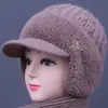 Gorros de Punto para Adultos Mayores para Otoño e Invierno, Gorros de Lana para Madres, Señoras Mayores y Abuelas para Prevenir el Frío y Mantener Calientes, Gorros de Algodón Tejidos