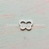 Hebilla de Día Mariposa de 3.5mm bjd 6 Puntos Accesorios Ropa de Bebé Pequeños Accesorios de Tela Hebilla de Cinturón de Bolso de Bebé Botones Decorativos