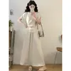 Ropa de Mujer Tallas Grandes Estilo Old Money, Nuevos Tops de Verano para Mujer Tallas Grandes + Falda Larga de Corte A, Conjunto Elegante y Adelgazante de Dos Piezas