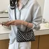 Bolso de Hombro Pequeño Minimalista Dulce Lindo de Lunares 2026 Nuevo Verano Casual Elegante para el Trabajo Bolso de Mano de un Solo Hombro