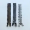 No. Cremallera de nailon de 5 puntas con código metálico, cremallera de nailon abierta, cremallera de bolsillo cerrado, accesorios de nailon inyectado para prendas