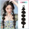 Peruca Rabo de Cavalo Torcido Trança Bolha Peruca Rabo de Cavalo Trança Longa Trança Suja Trança Longa Extensão de Cabelo Fábrica Local Atacado