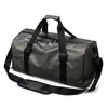 Bolsa de Fitness de Gran Capacidad, Separación Seco y Húmedo, Bolsa para Guardar Ropa de Natación, Compartimento Independiente Personalizable para Zapatos, Bolsa de Viaje, Bolsa de Fitness