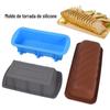 Forma retangular para assar torradas molde de pão de silicone molde de bolo de silicone forma para assar forma para air fryer forma para forno