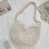 54123 Bolso Grande Casual para Mujer Verano Nueva Llegada Bolso de Lona Floral Gran Capacidad Clase Desplazamiento Hombro Bandolera