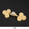 Botões Fivela de Prato da Dinastia Han Botões Chineses de Pérola Botões de Três Rodas Tecidos à Mão Estilo Retrô Acessórios de Botão Decorativo para Roupa Terno Tang