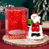 Velas creativas transfronterizas con temática navideña, decoraciones caseras para las fiestas navideñas, velas ambientales para el árbol de Navidad y piezas decorativas para regalar
