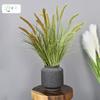 Planta verde biônica Lagarta fonte de fábrica atacado arranjo de flores florais maço de cabo único grama cebola junco rabo de cachorro crisântemo