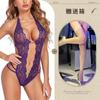 Lencería Sexy Europea y Americana Suministro de Comercio Exterior de Amazon Encaje Transparente Sin Espalda Moldeador de Cuerpo Encanto Sexy Mujeres