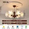 Lámpara de araña de pétalos nueva 2026, Estilo rústico medieval, Lámpara decorativa para recibidor acogedor francés, Luminaria de techo con forma de flor para sala de estar
