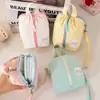 Saco de armazenamento de absorventes higiênicos bonito saco menstrual portátil estudante uso pequeno saco de armazenamento saco para absorventes higiênicos saco de meninas