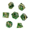 Juego de Mesa Dnd Dungeons and Dragons Grupo de Juego Coc Trpg Cthulhu Kards Dados Incrustados Set de Dados