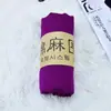 Bufandas de Algodón y Lino Estilo Coreano Otoño e Invierno para Mujer Bufandas de Seda de Color Sólido Chales Toallas de Arena Regalos Puestos Callejeros Venta Caliente Fabricantes Venta al por Mayor