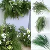 Verdor para Bodas Hierba de Bigote de Dragón Artificial de Alta Calidad, Hierba de Espárrago, Flores Artificiales, Estilo Bosque Verde Decoración de Jardín Monet, Arreglo Floral de Fondo, Guía de Camino