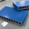 Panel de Puerta de Aire de Cloruro de Polivinilo, Tablero Ignífugo Tipo Hebilla de Material de Policarbonato, Material de Tablero de Polietileno para Minas de Carbón Subterráneas