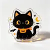 Chaveiro Acrílico Halloween Ação de Graças Abóbora Fantasma Casamento Estilo Rosa Doce Legal Pingente de Chaveiro
