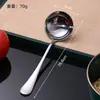 Escumadeira de Aço Inoxidável para Uso Doméstico, Concha para Sopa, Escumadeira de Carne para Panela Quente, Concha de Sopa para Restaurante, Pegador e Coador de Sopa Doméstico