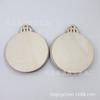 Ambiente festivo creativo navideño colgante de madera linterna de alce copo de nieve madera decorativa 10 piezas con cuerda