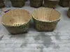 Fabricante Tecelagem de Bambu Cesta de Bambu Cesta de Arroz Cesta Tecida de Bambu Cesta de Bambu para Frutas e Vegetais Cesta de Ovos Cesta de Ovos Cesta para Miudezas