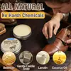 Crema Reparadora de Zapatos de Cuero Negro de Alta Calidad Kineshinex Elimina Rayones y Cuida el Cuero, Adecuada para Zapatos de Vestir