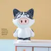 Regalo Creativo Adorno de Resina Sanador para Escritorio de Oficina Estrella Yuanmeng Figura Linda de Moda Montada en Coche Muñeco 3D Producto Cultural y Creativo