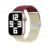 Adecuado para Apple Watch Correa de Nailon a Juego de Colores Apple Watch iWatch Correa Elástica de Nailon a Juego de Colores