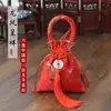 Fornecedor da Fábrica Tecidos Criativos de Seda e Cetim Sacos de Tecido para Doces de Casamento Estilo Chinês Caixas de Doces de Casamento Bolsa de Ombro Presente de Casamento Sacos de Doces de Casamento