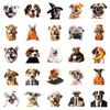 Compra Directa Transfronteriza [Calificado Ce.Cpc] 50 Pegatinas Creativas Lindas de Emojis de Mascotas con Diseño de Gafas de Sol