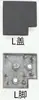 Accesorios para Mampara de Escritorio de Oficina con Pantalla Modular Clips de Conexión para Estación de Trabajo Escritorio de Computadora Tubo Cuadrado de Aleación de Aluminio Poste Vertical 40