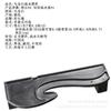 Hao Shi Zhai Piedra Dorada Negra Paisaje de Cascada Accesorios para Acuario y Patio Plato de Paisaje de Cascada de Circulación de Agua