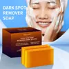 Fábrica Super Personalizado Transfronteiriço Sabonete de Cúrcuma Processamento OEM Sabonete de Mamão Sabonete de Cúrcuma Sabonete Artesanal Sabonete com Óleo Essencial Sabonete Perfumado