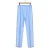 Pantalones de enfermera cintura elástica pantalones gruesos de invierno pantalones de trabajo médico de laboratorio pantalones finos de verano talla grande